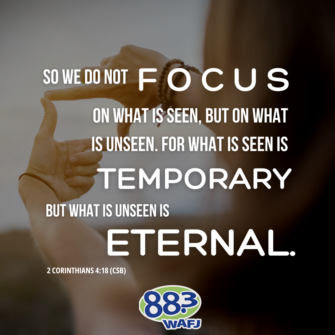 2 Corinthians 4:18 - Verse of the Day