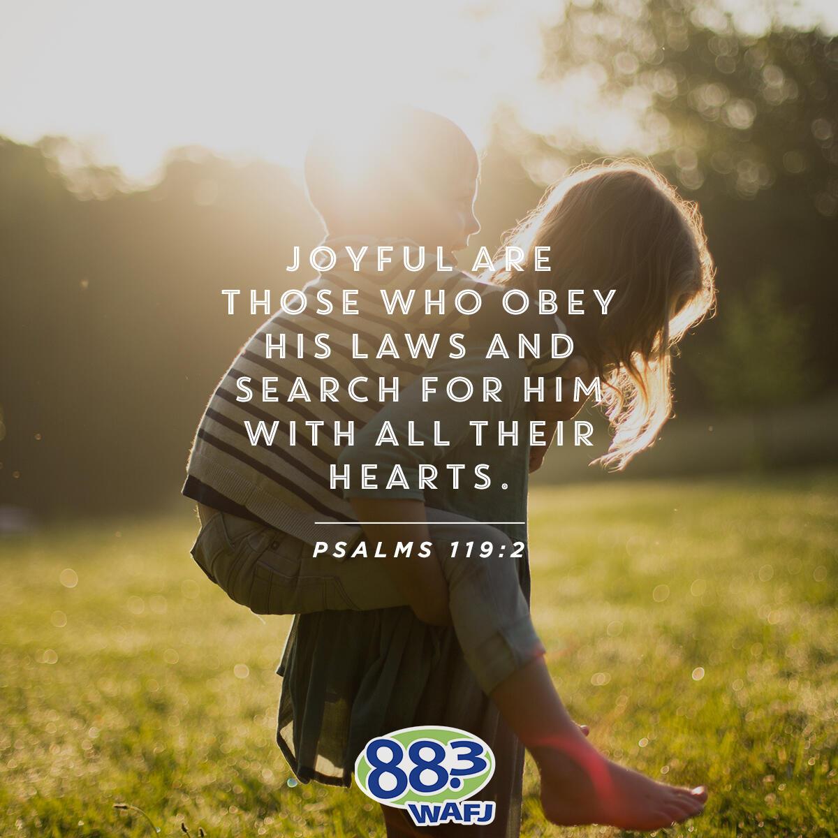 Psalms 119:2 - Verse of the Day