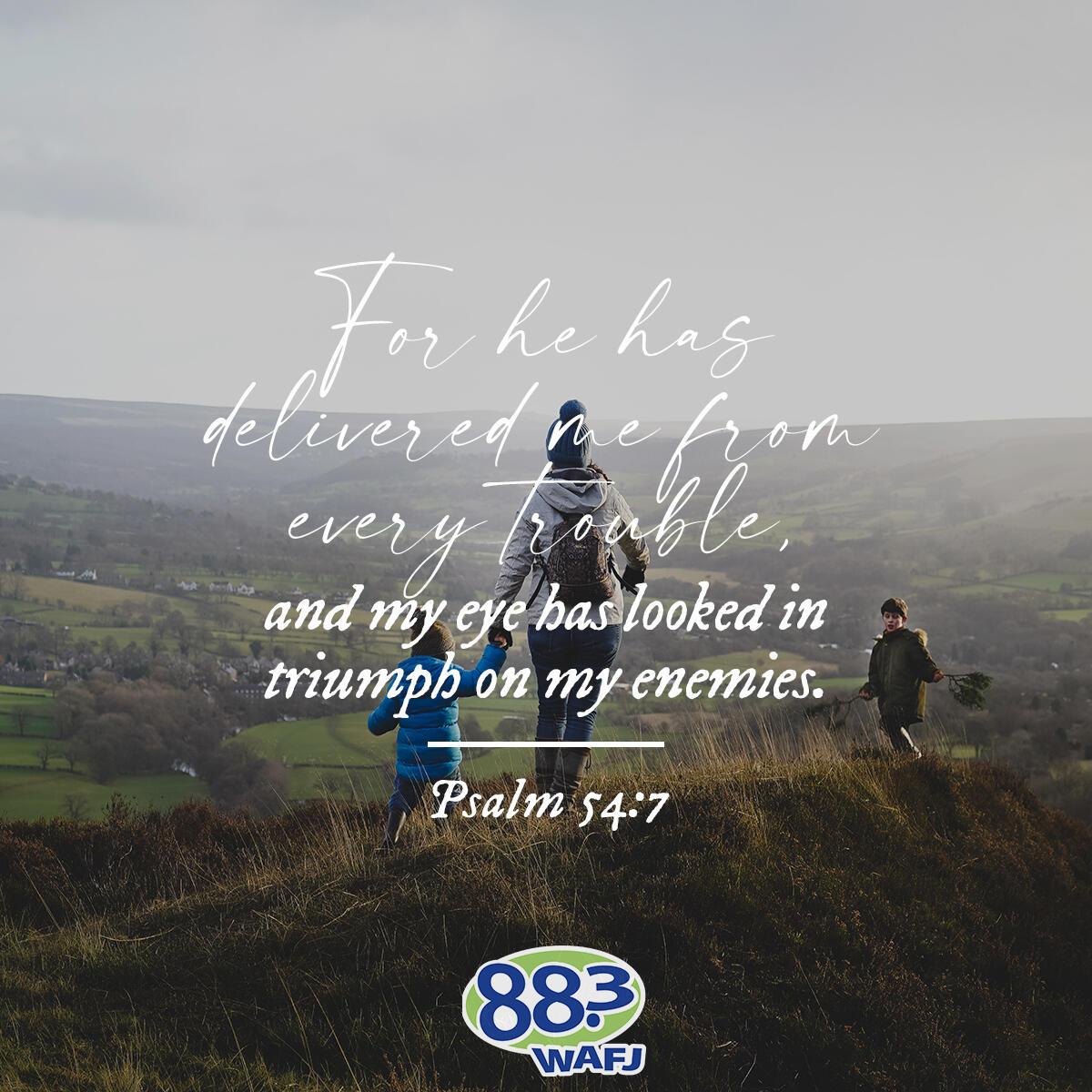 Psalm 54:7 - Verse of the Day