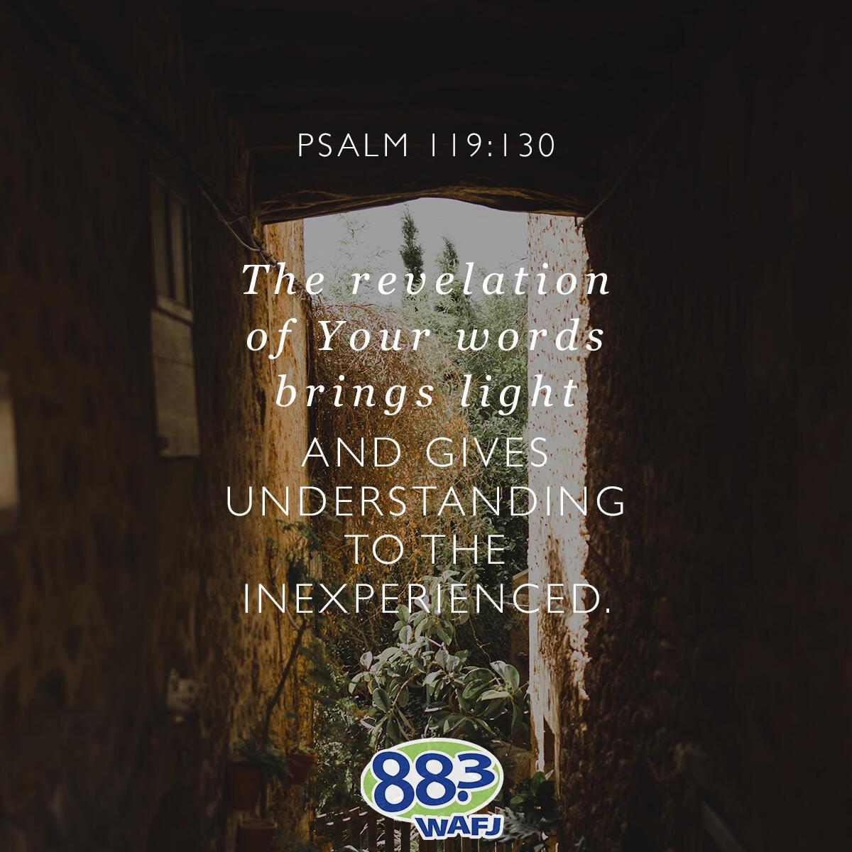 Psalm 119:130
