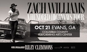 ZACH WILLIAMS - A HUNDRED HIGHWAYS TOUR