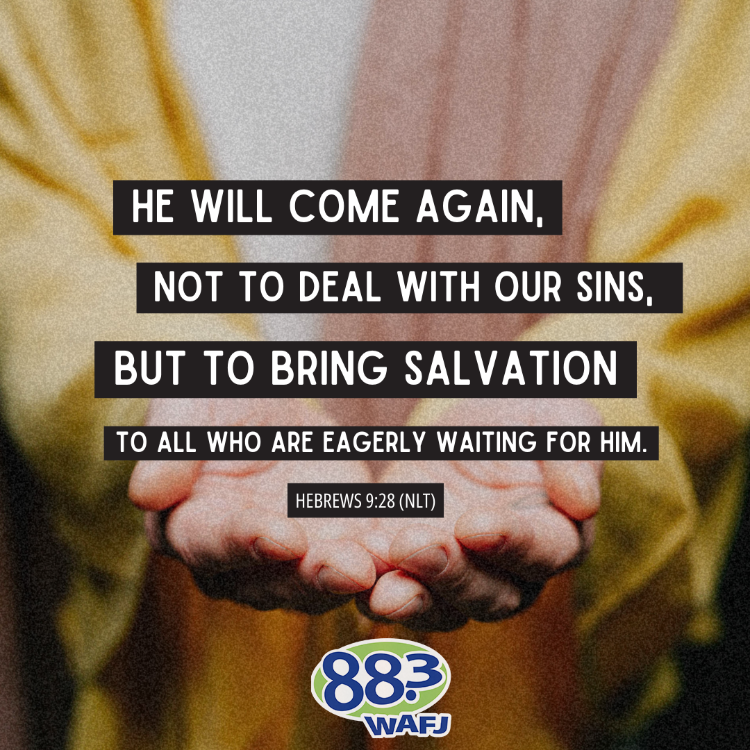 Hebrews 9:28 - Verse of the Day