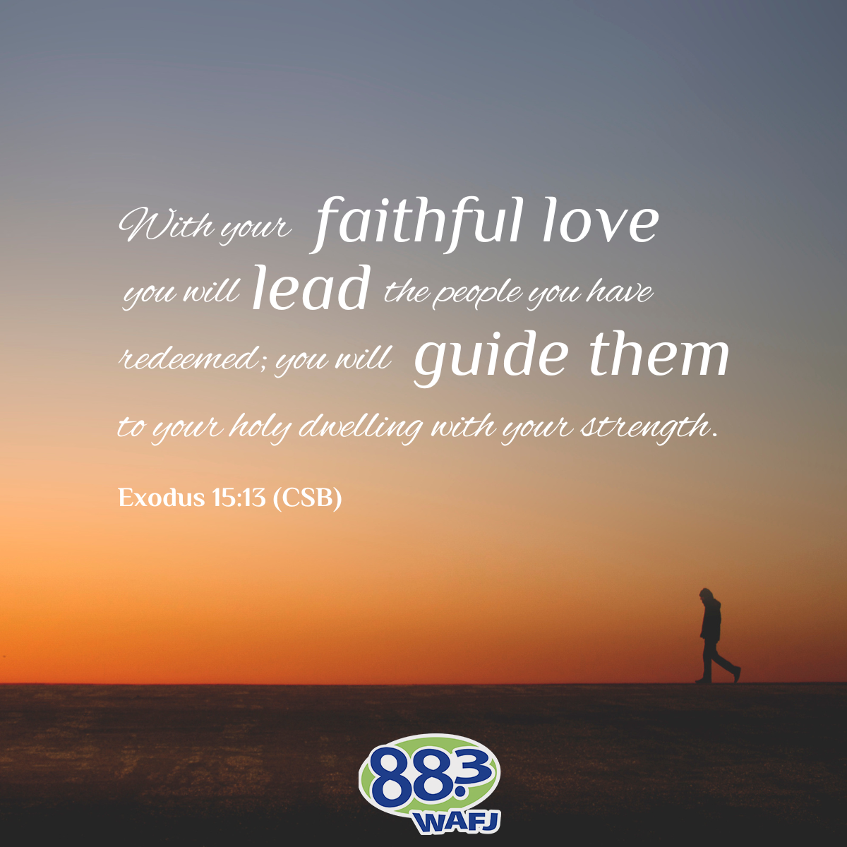 Exodus 15:13 - Verse of the Day