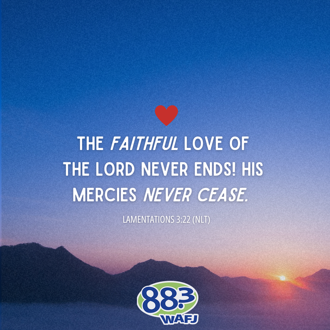 Lamentations 3:22 - Verse of the Day