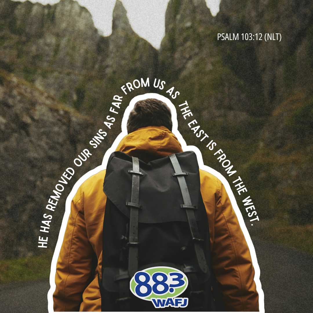 Psalm 103:12 - Verse of the Day