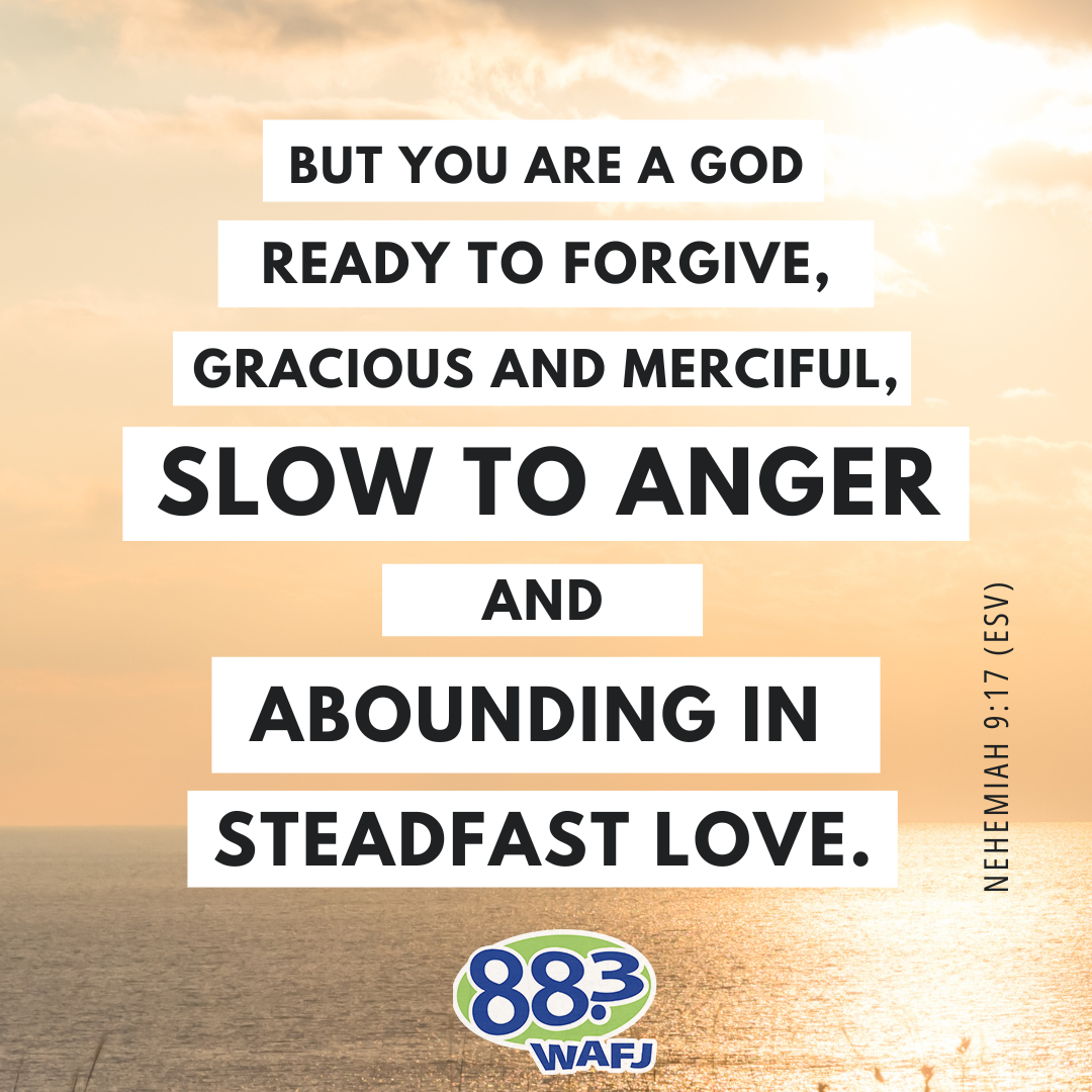 Nehemiah 9:17 - Verse of the Day