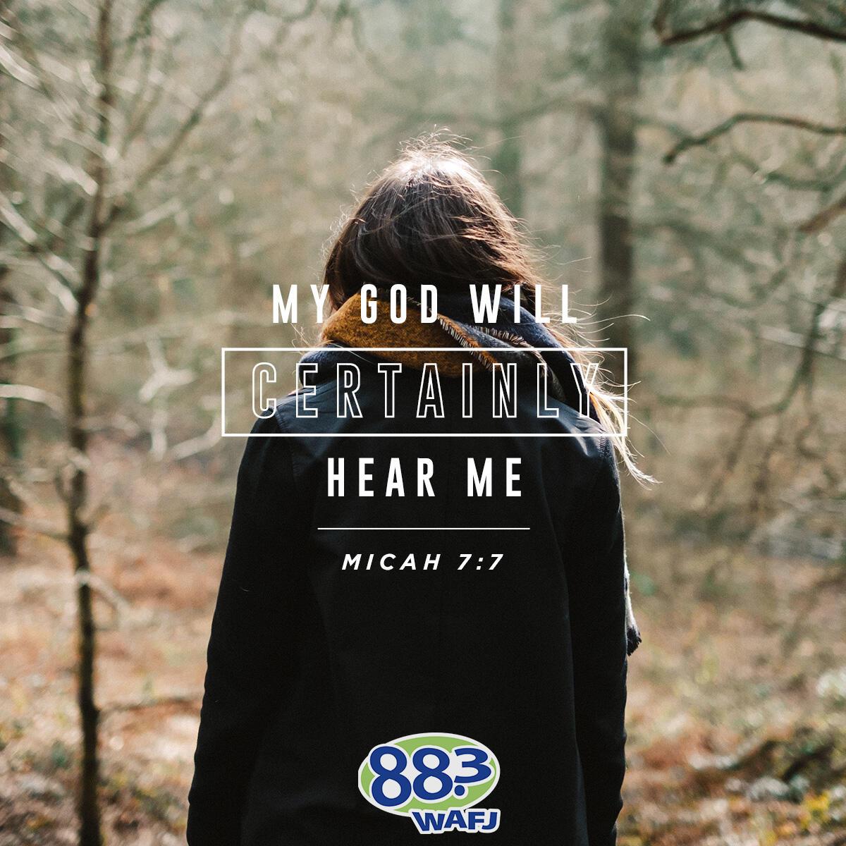 Micah 7:7 - Verse of the Day