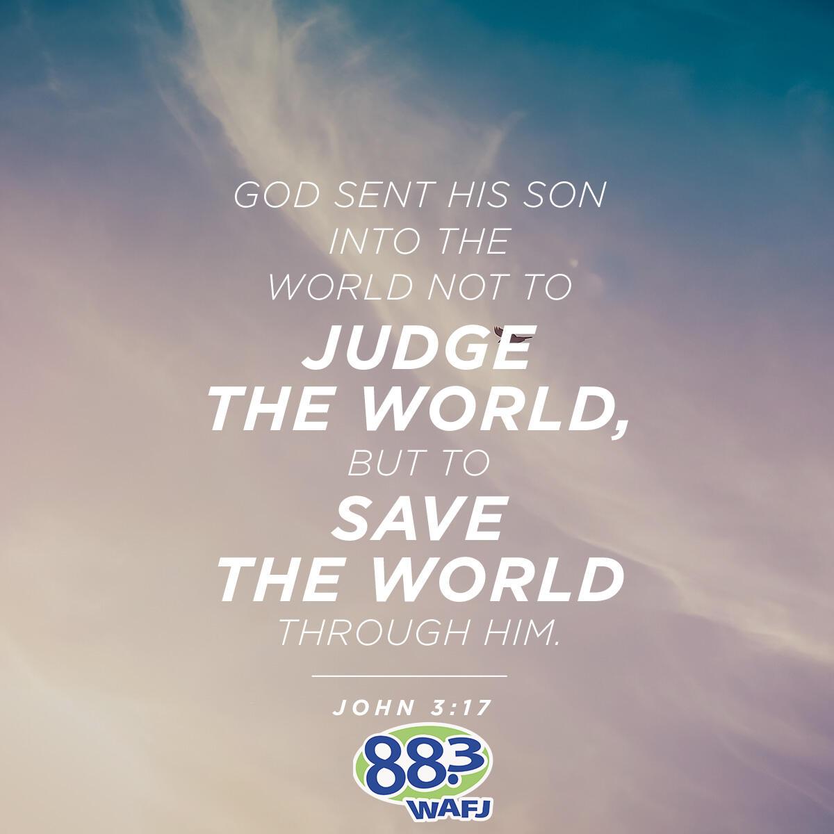 John 3:17 - Verse of the Day