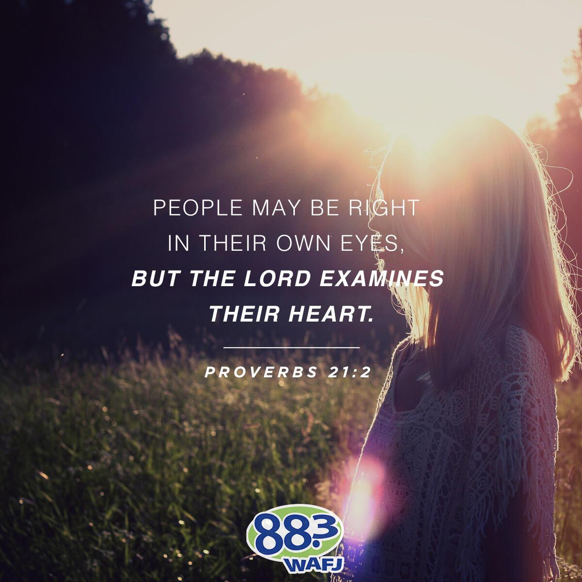 Proverbs 21:2 - Verse of the Day
