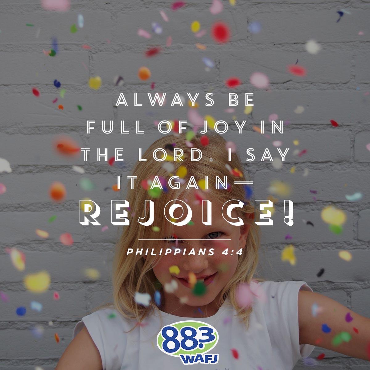 Philippians 4:4 - Verse of the Day