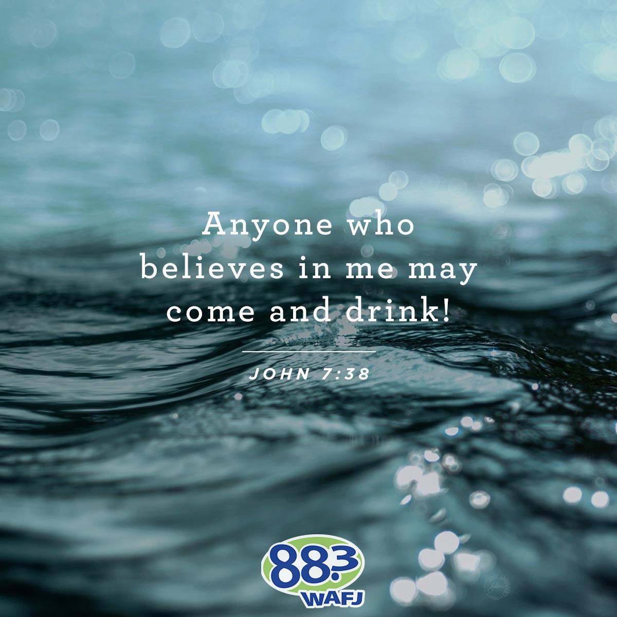 John 7:38 - Verse of the Day