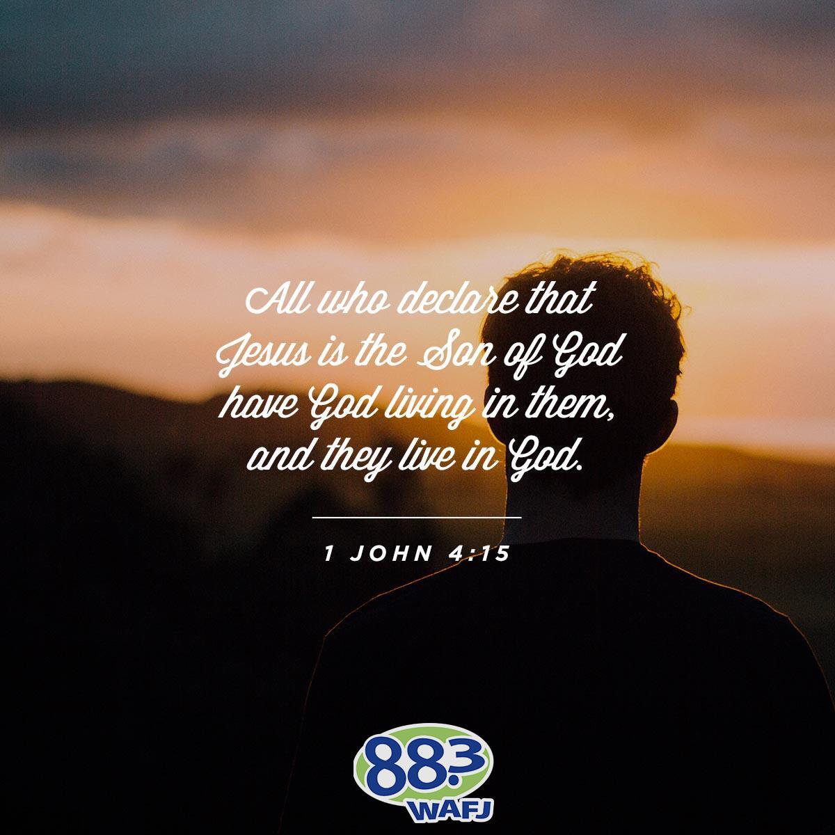 1 John 4:15 - Verse of the Day