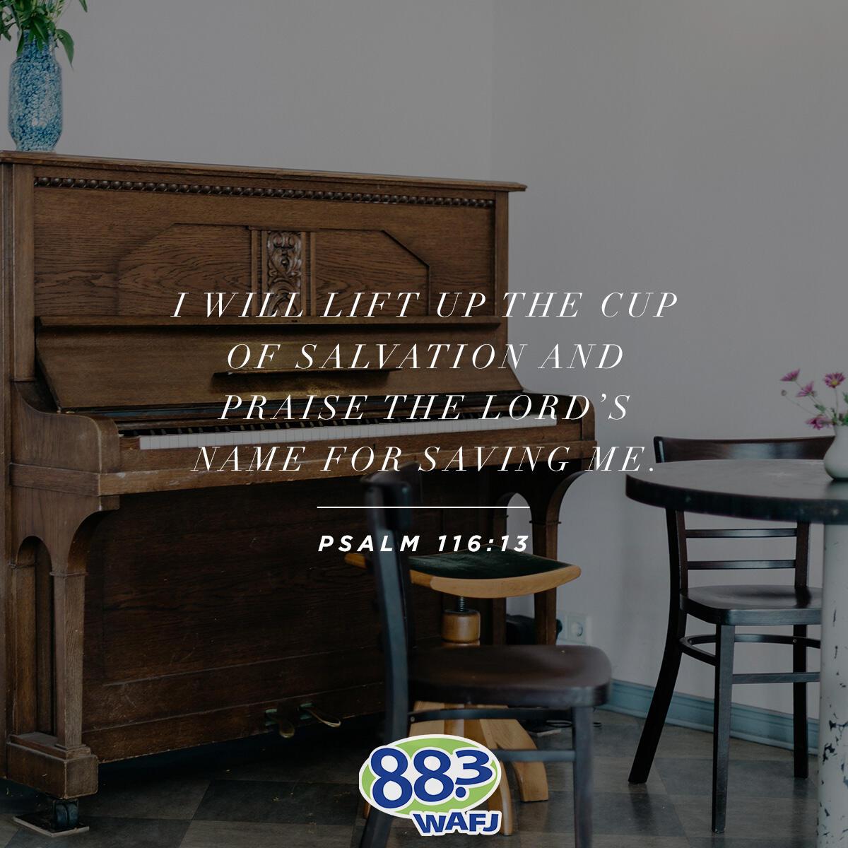 Psalm 116:13 - Verse of the Day