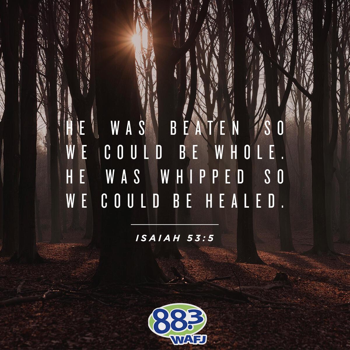 Isaiah 53:5 - Verse of the Day