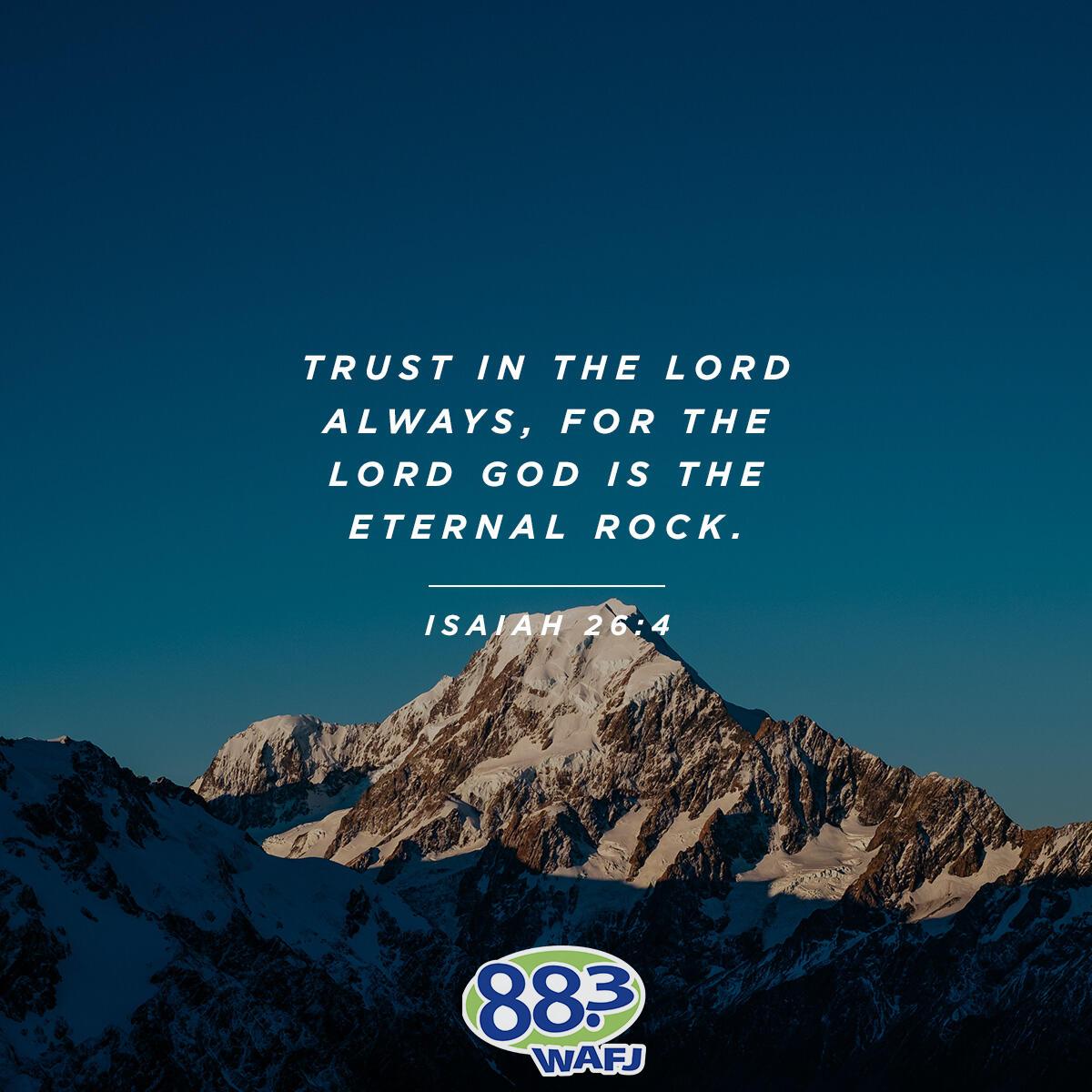 Isaiah 26:4 - Verse of the Day