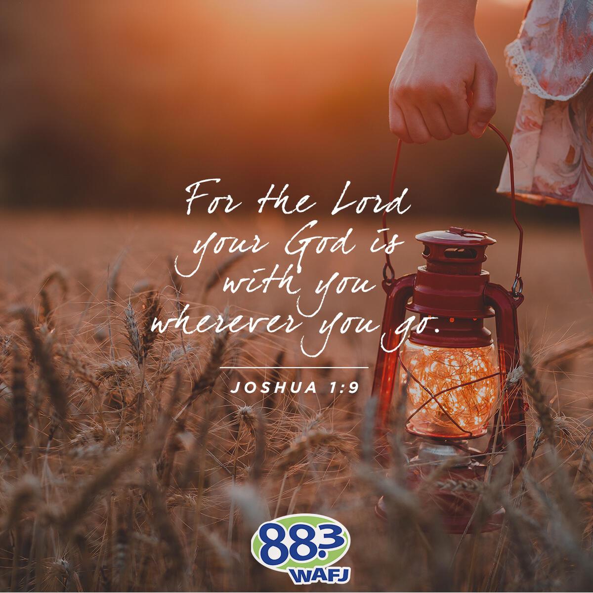 Joshua 1:9 - Verse of the Day