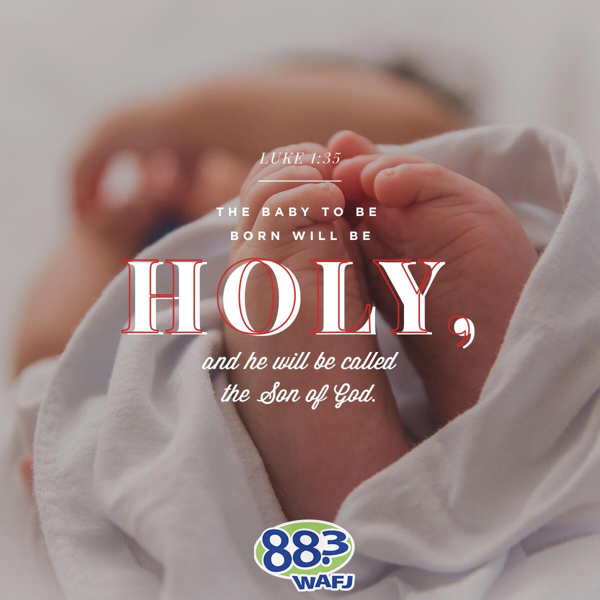 Luke 1:35 - Verse of the Day