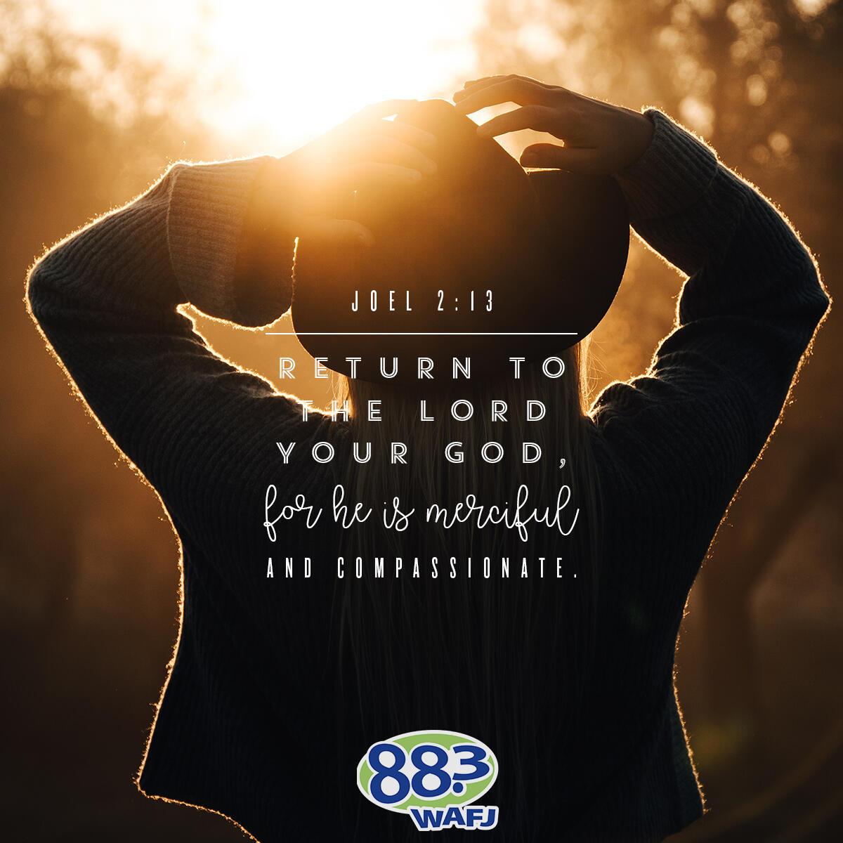 Joel 2:13 - Verse of the Day