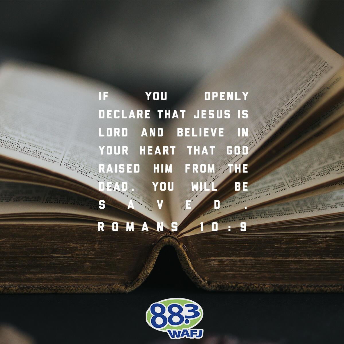 Romans 10:9 - Verse of the Day