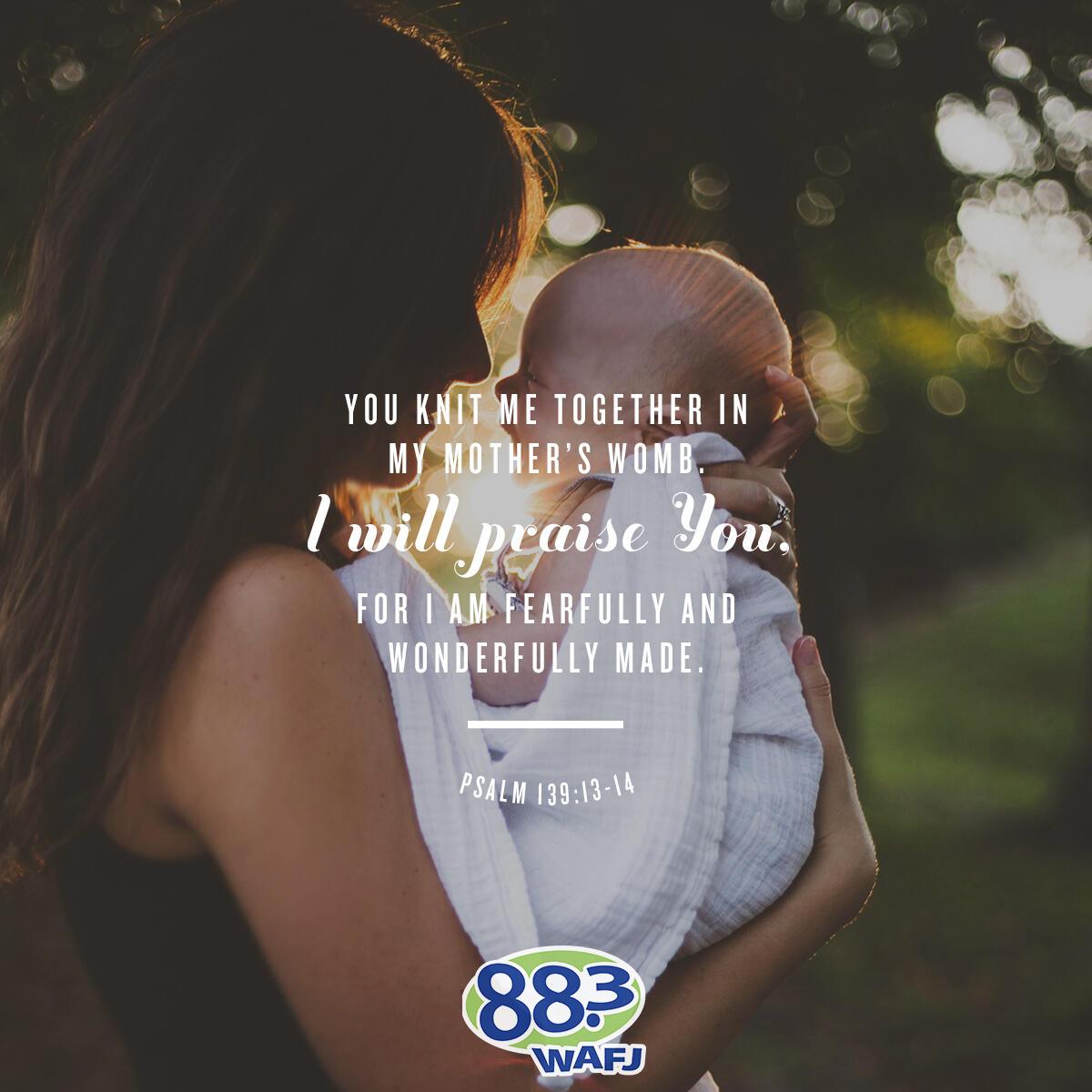 Psalm 139:13-14 - Verse of the Day