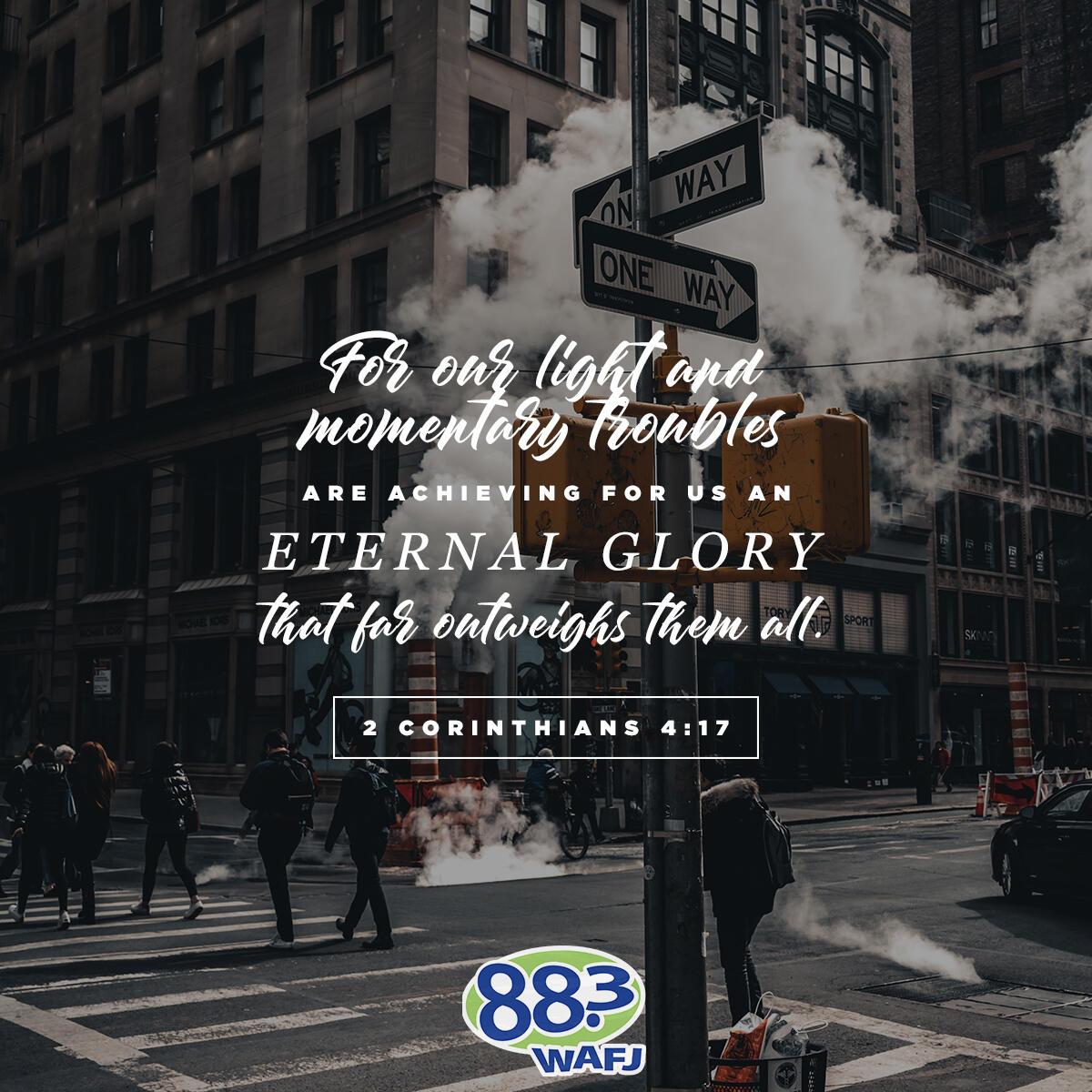 2 Corinthians 4:17 - Verse of the Day