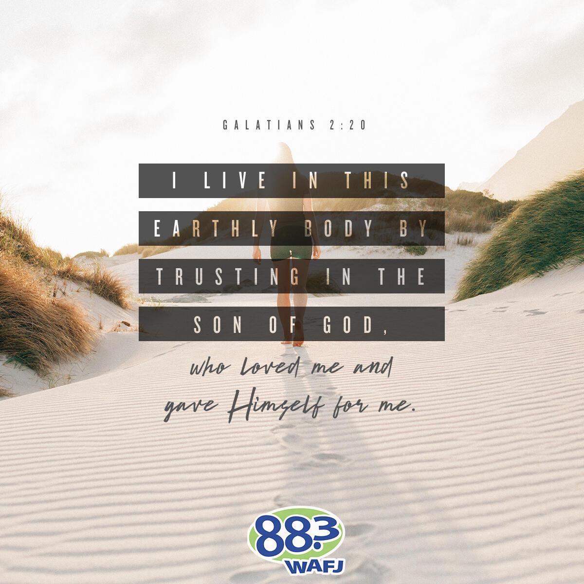 Galatians 2:20 - Verse of the Day
