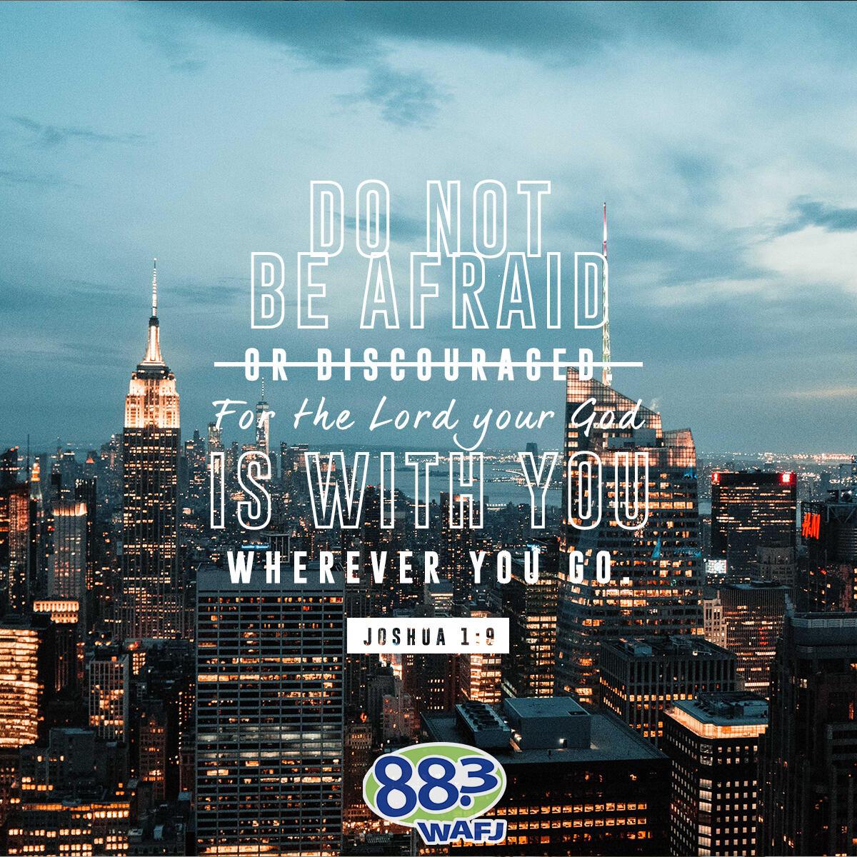 Joshua 1:9 - Verse of the Day