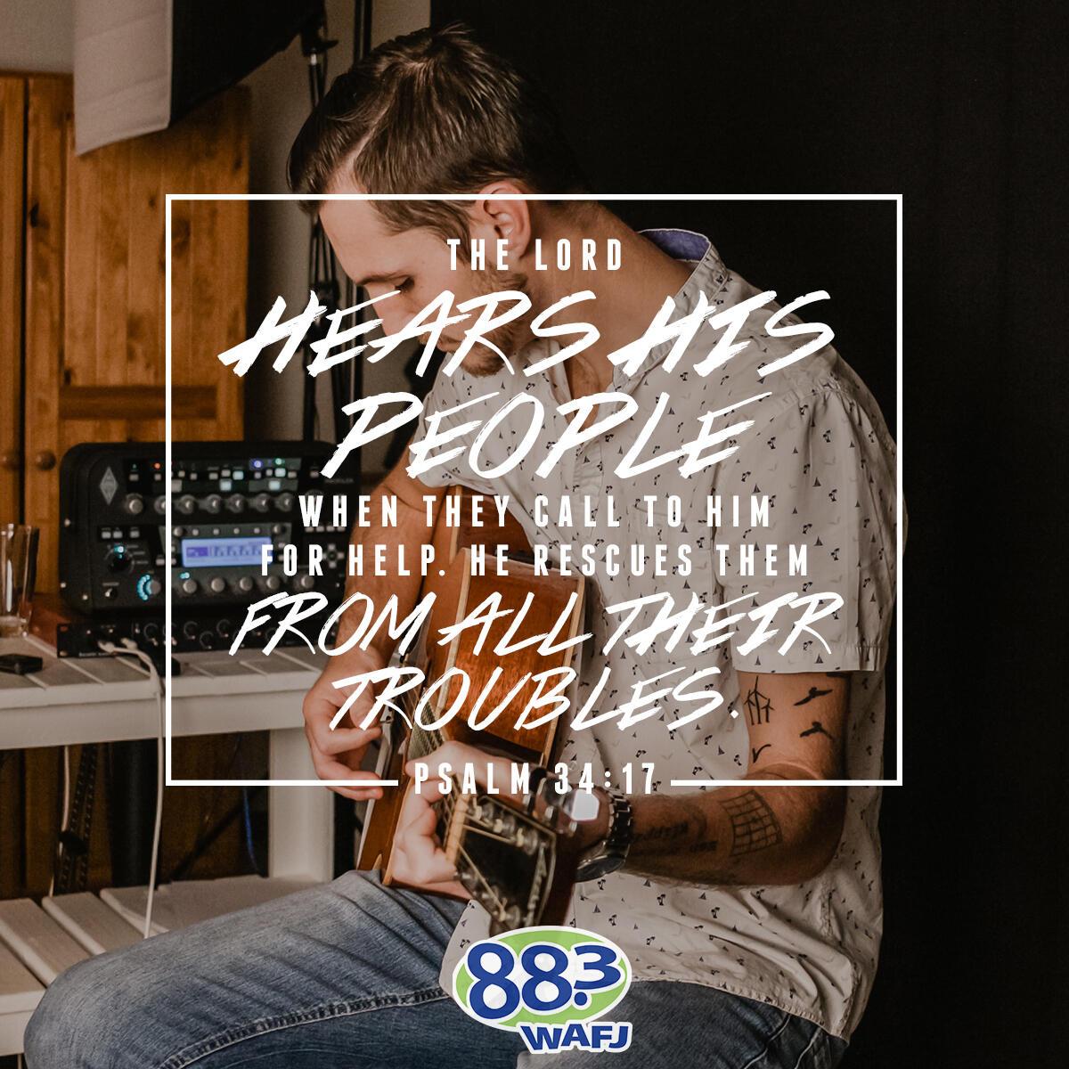 Psalm 34:17 - Verse of the Day