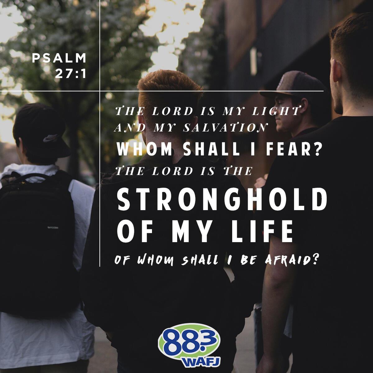 Psalm 27:1 - Verse of the Day