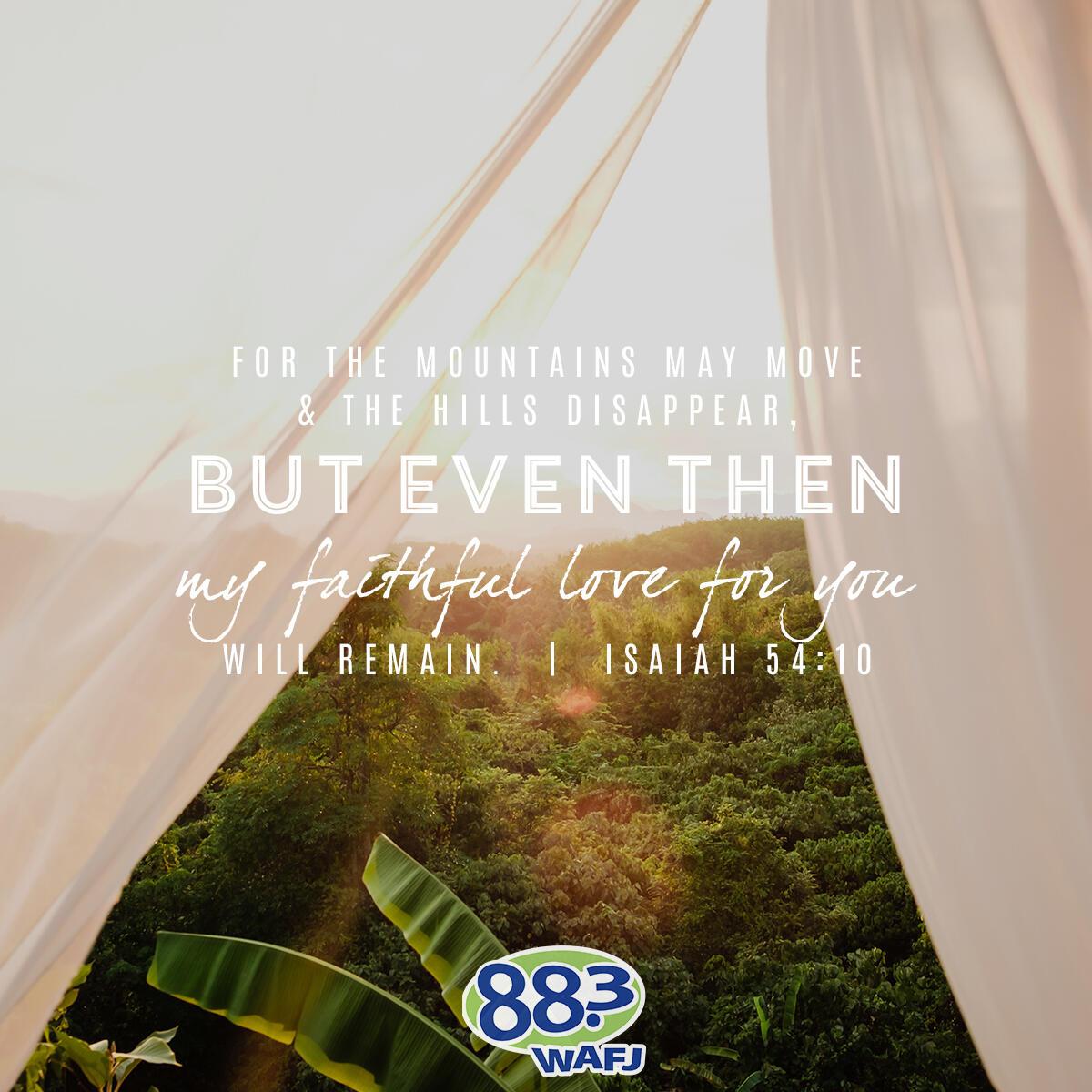 Isaiah 54:10 - Verse of the Day