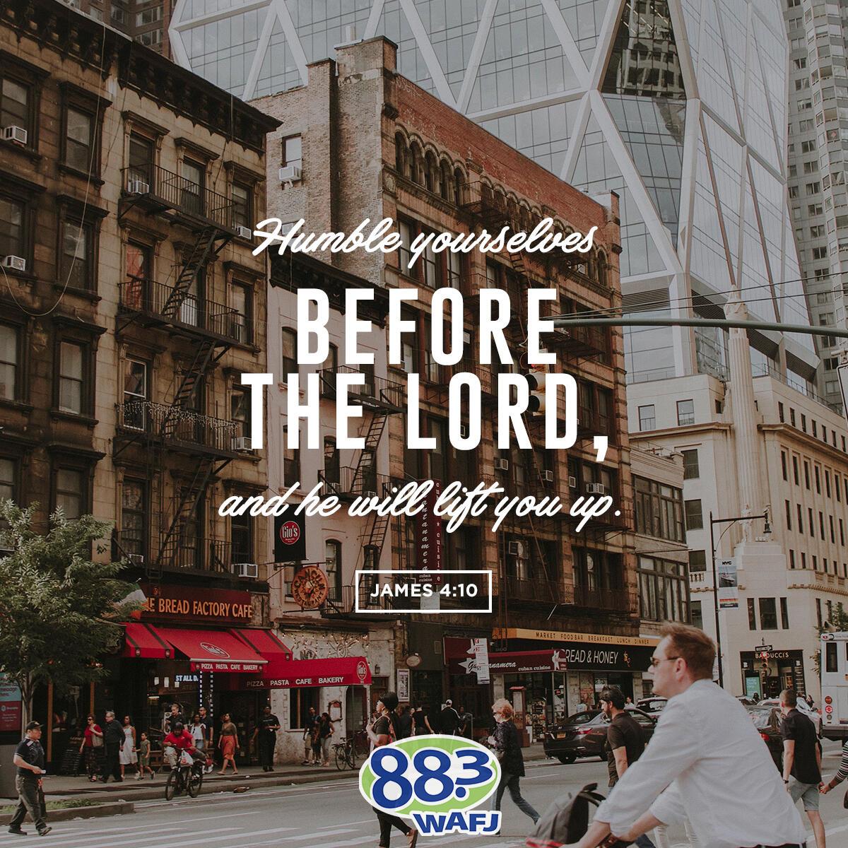 James 4:10 - Verse of the Day