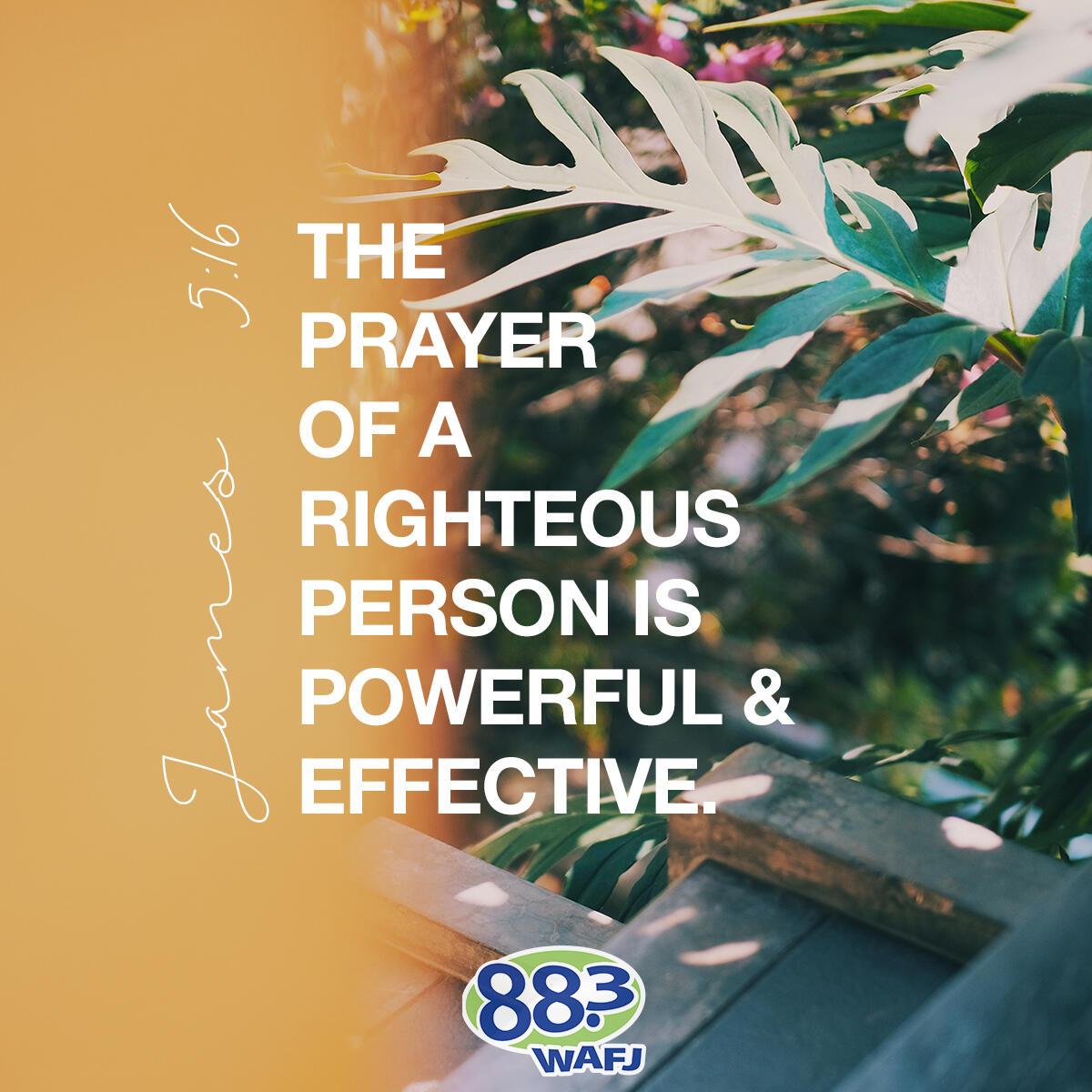 James  5:16 - Verse of the Day