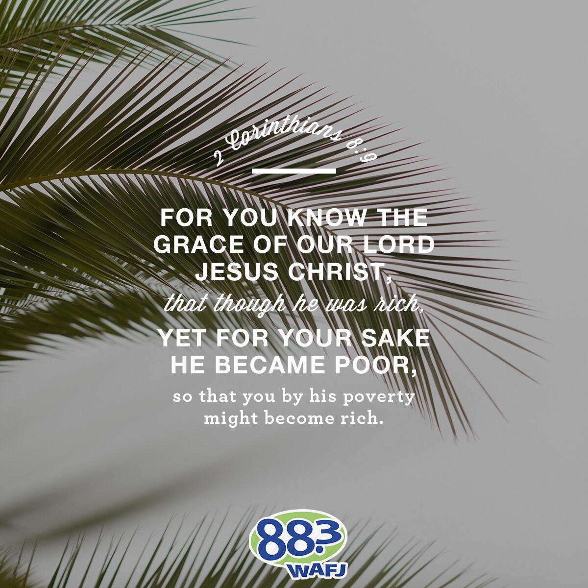 2 Corinthians 8:9 - Verse of the Day