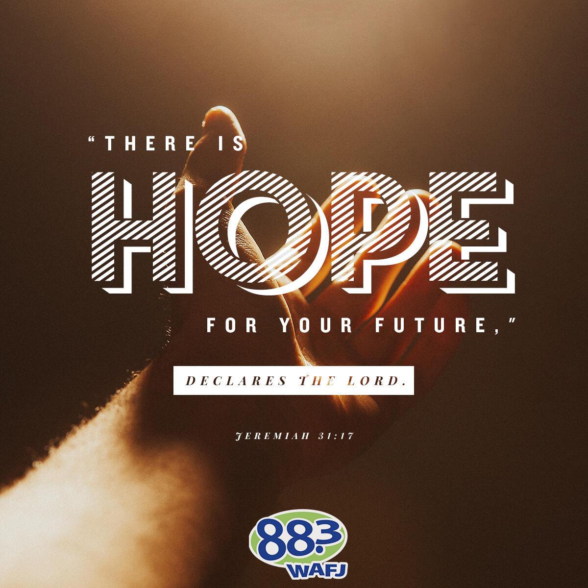 Jeremiah 31:17 - Verse of the Day