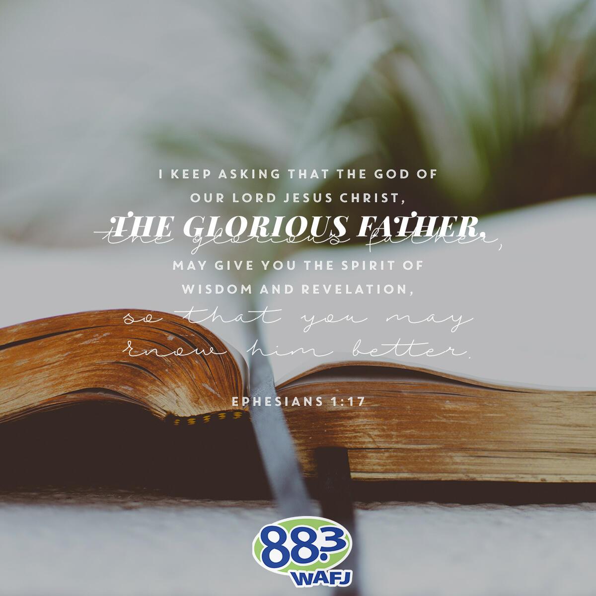 Ephesians 1:17 - Verse of the Day