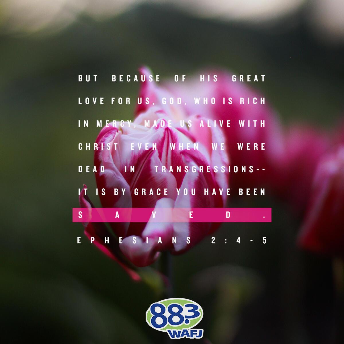 Ephesians 2:4-5 - Verse of the Day