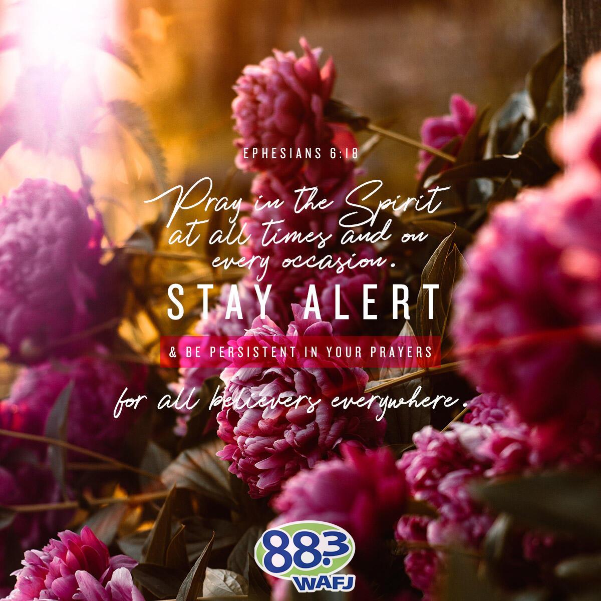 Ephesians 6:18 - Verse of the Day