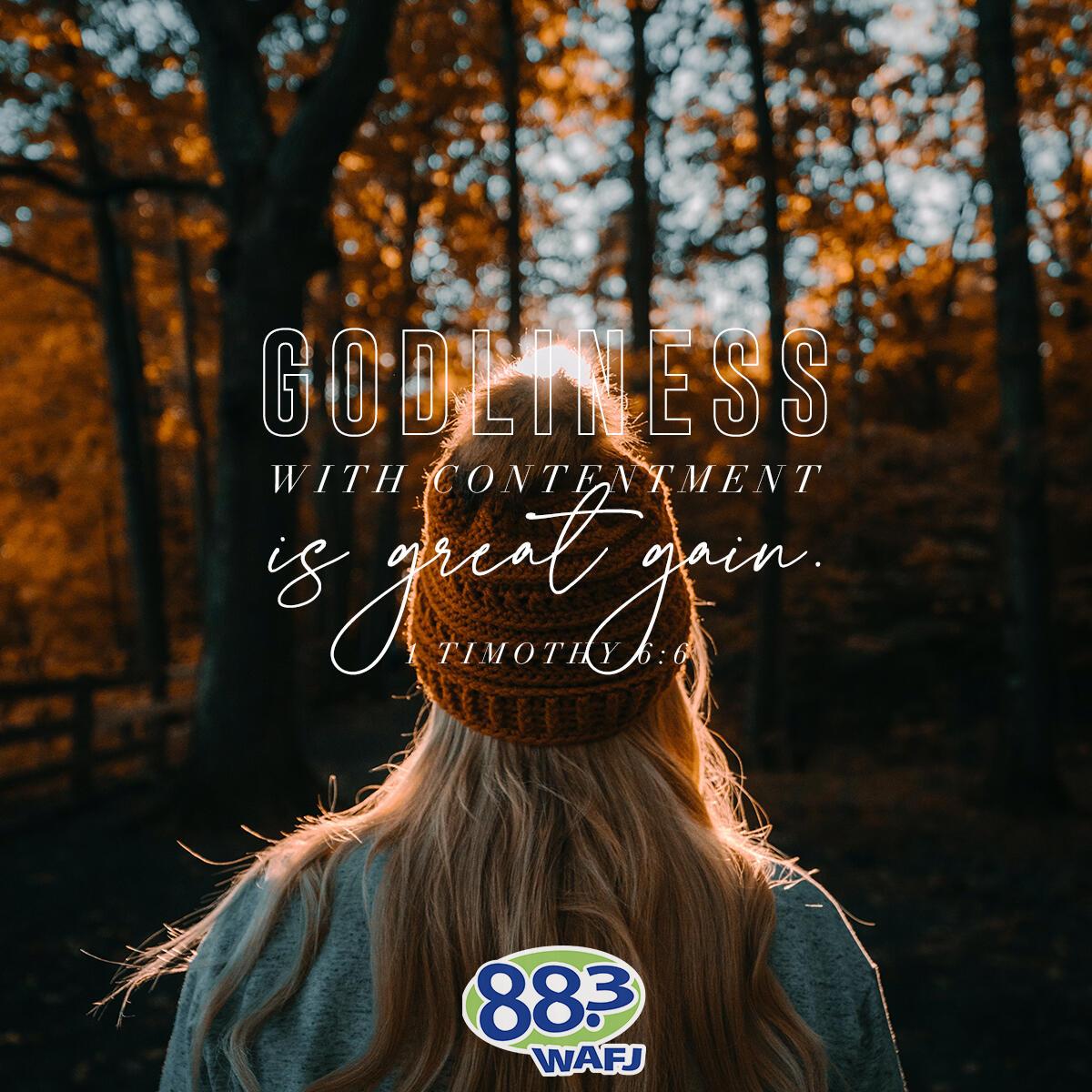 1 Timothy 6:6 - Verse of the Day