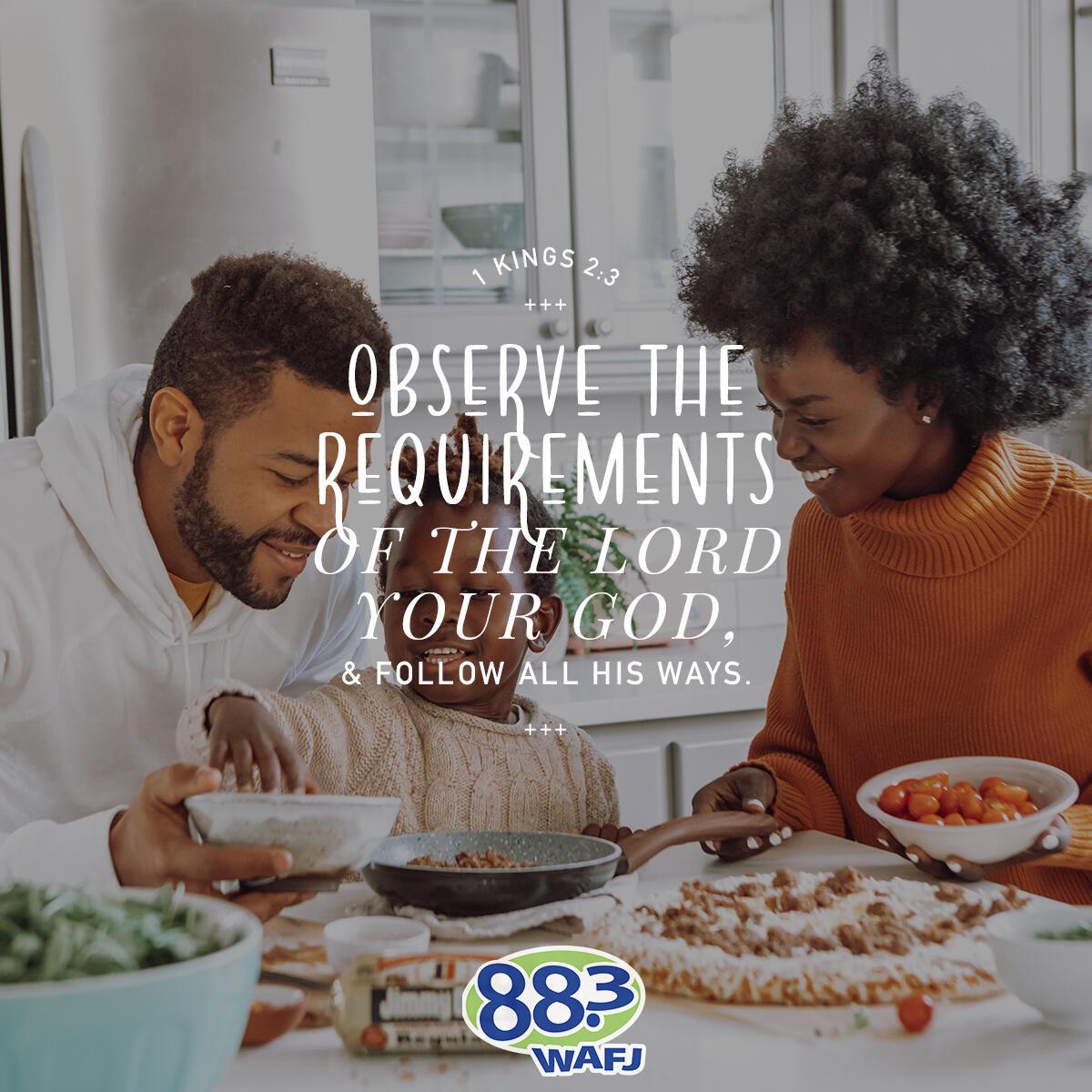 1 Kings 2:3 - Verse of the Day