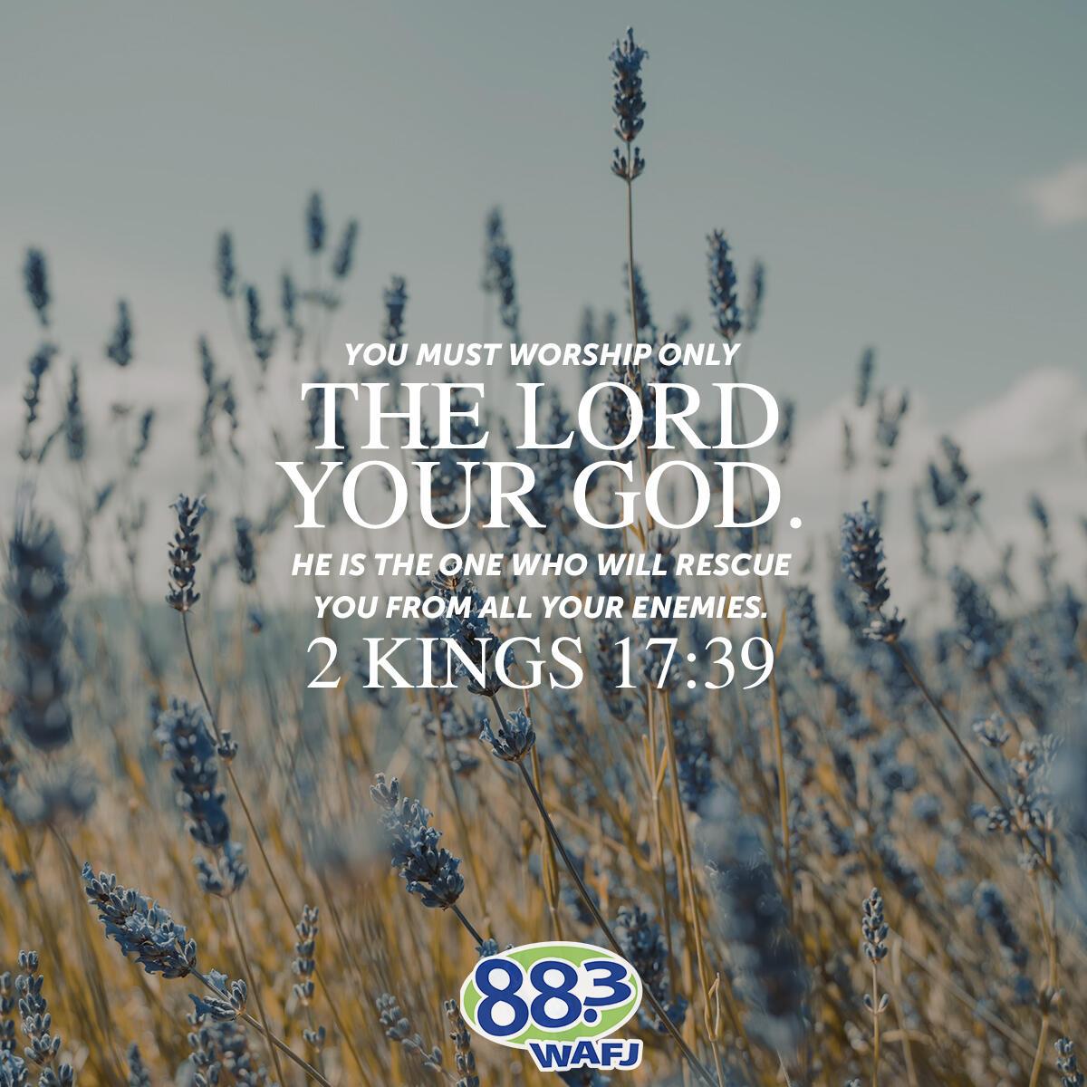 2 Kings 17:39 - Verse of the Day