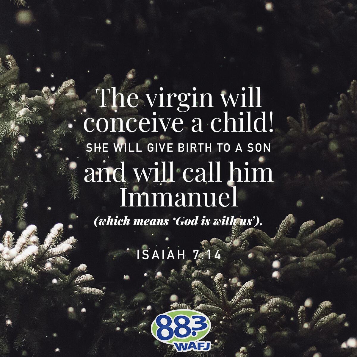 Isaiah 7:14 - Verse of the Day