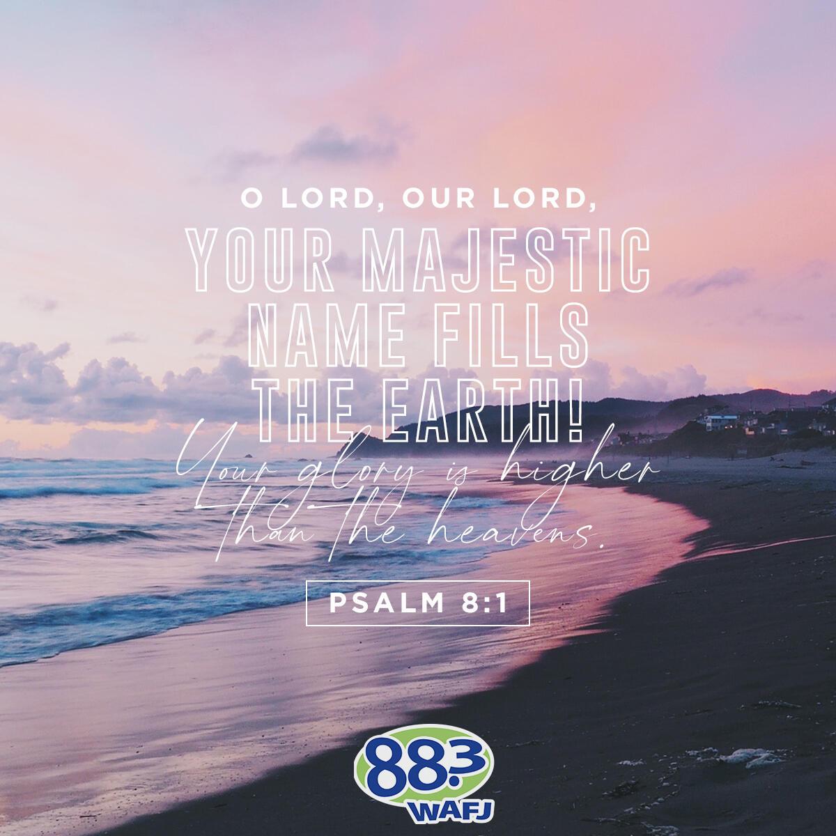 Psalm 8:1 - Verse of the Day