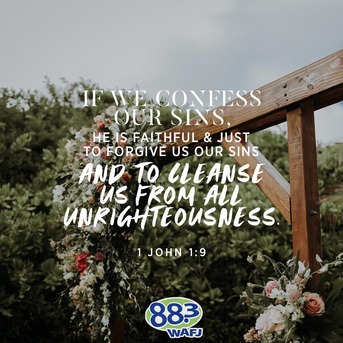 1 John 1:9 - Verse of the Day