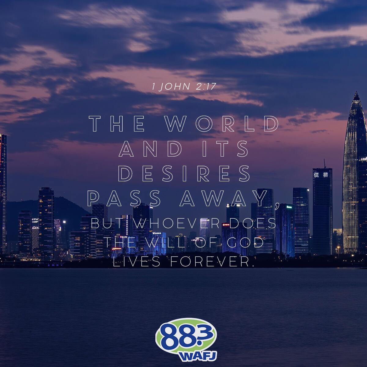 1 John 2:17 - Verse of the Day