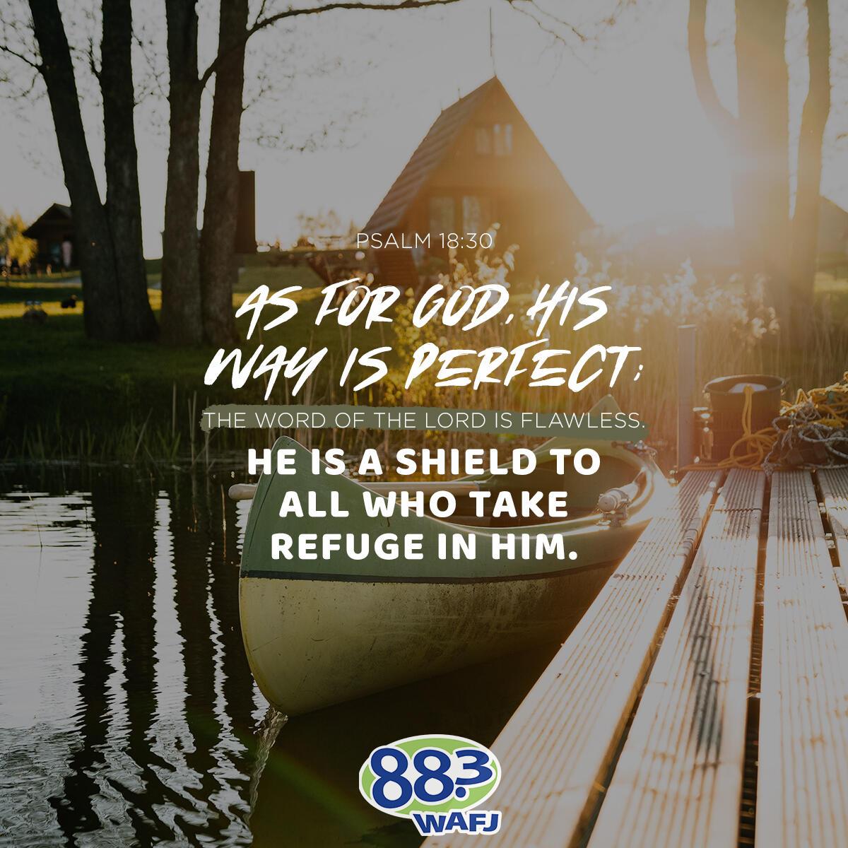 Psalm 18:30 - Verse of the Day