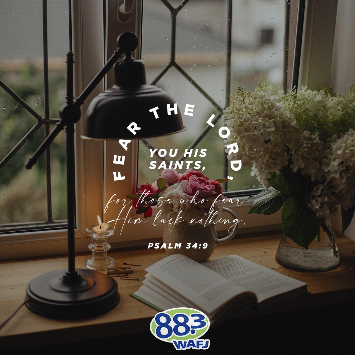 Psalm 34:9 - Verse of the Day