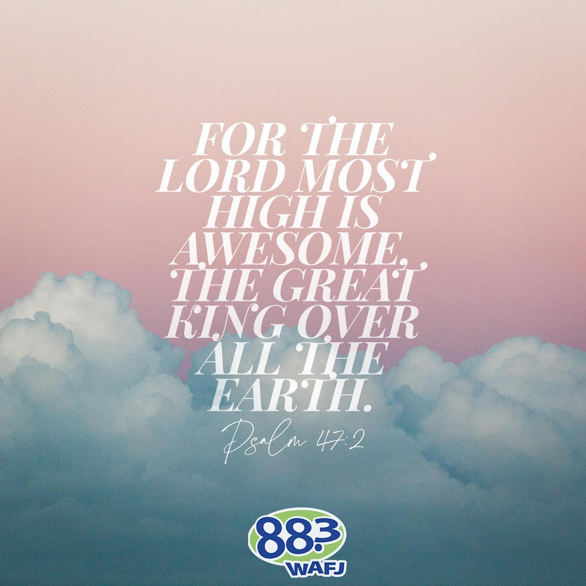 Psalm 47:2 - Verse of the Day