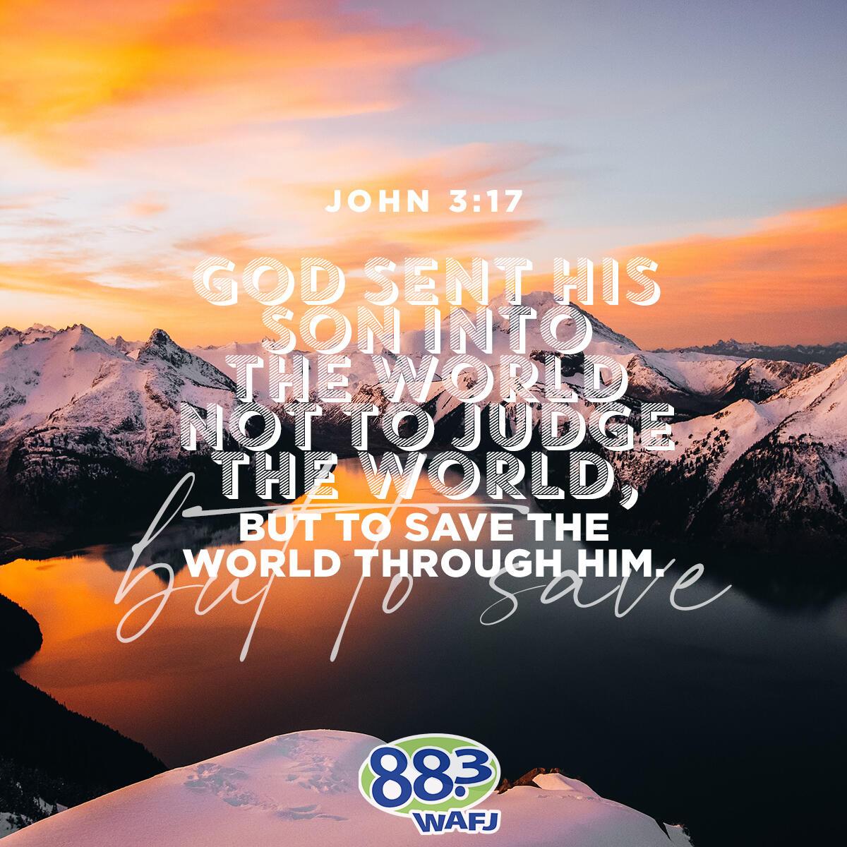 John 3:17 - Verse of the Day
