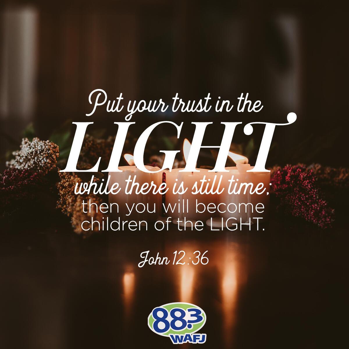 John 12:36 - Verse of the Day