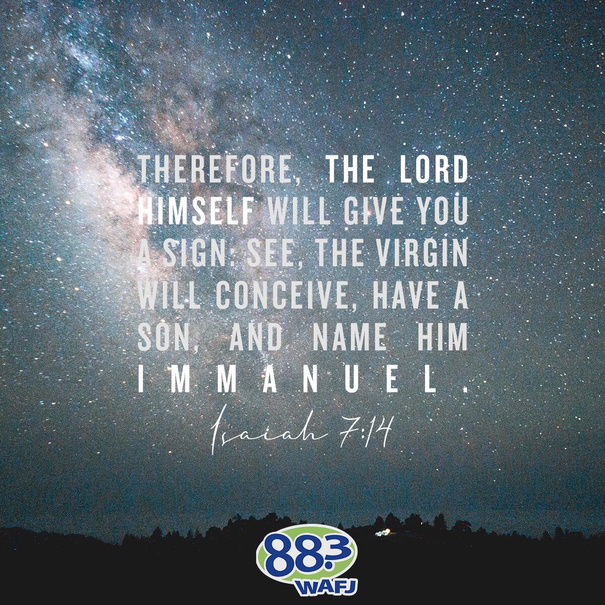 Isaiah 7:14 - Verse of the Day